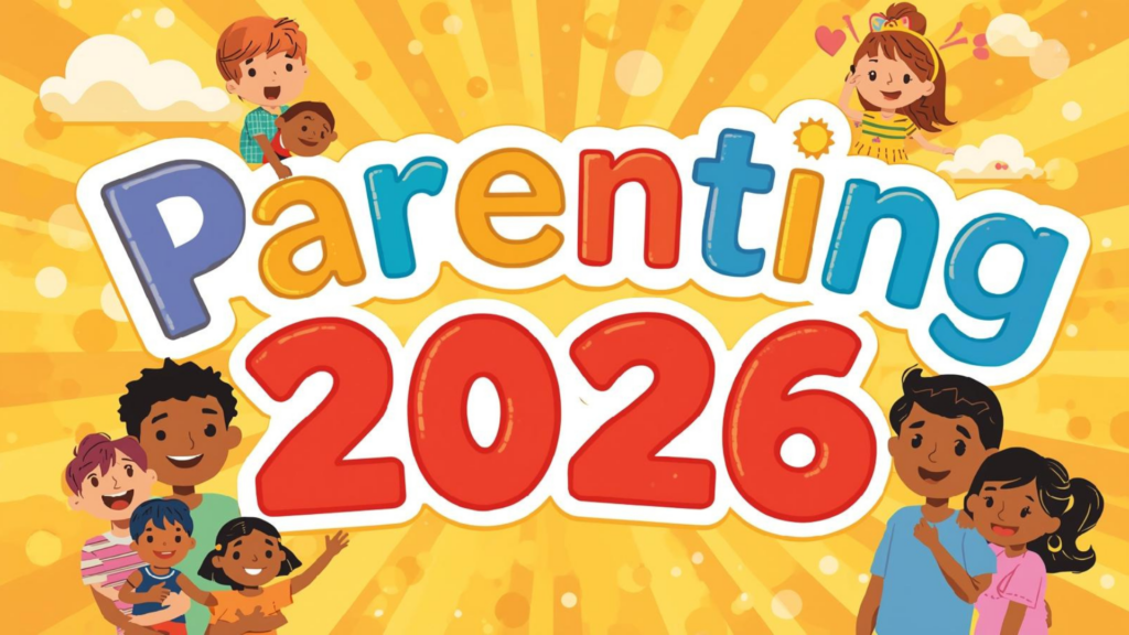 This image illustrates that this year will setting new goals in parenting